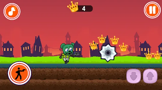 super gummyrun bear game screenshot 2