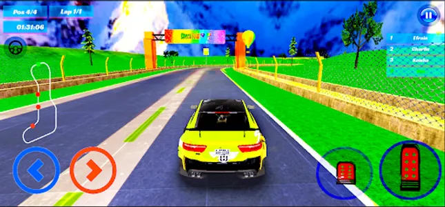 Superhero Car Racing 2022 screenshot 0