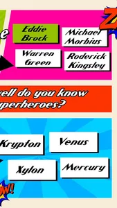 Superhero Trivia Questions screenshot 7