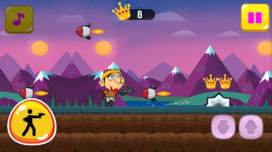 Super Jeffy Run shooterJungle  screenshot 0
