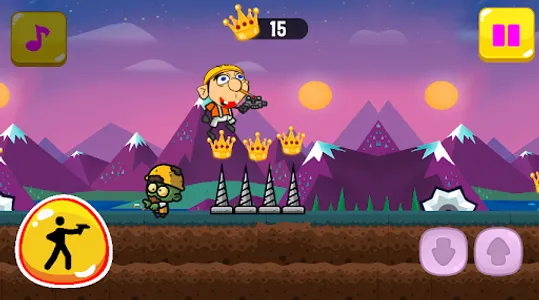 Super Jeffy Run shooterJungle  screenshot 5