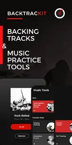 BACKTRACKIT: Musicians Player screenshot 0