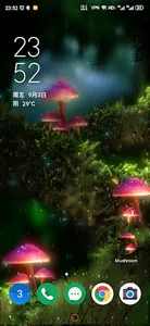 Mushroom  Live Wallpape HD screenshot 3