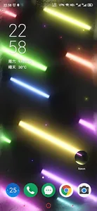 Neon LiveWallpaper HD screenshot 1