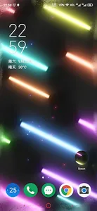 Neon LiveWallpaper HD screenshot 3