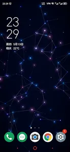 Magic Particles Live Wallpaper screenshot 0