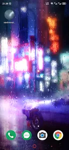 Rain Window  Live Wallpaper HD screenshot 0