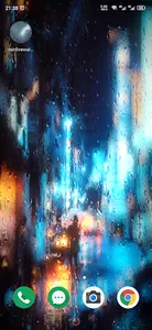 Rain Window  Live Wallpaper HD screenshot 1
