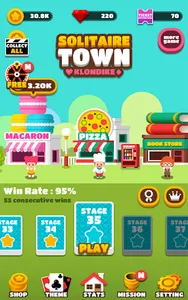SOLITAIRE TOWN : KLONDIKE screenshot 7