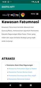 EXOTIC_NTT - Dinas Pariwisata  screenshot 2