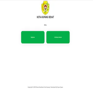 PENDAFTARAN ONLINE-DINKES KOTA screenshot 0