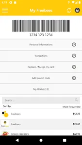 Freebees screenshot 2