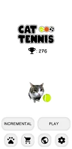 Cat Tennis Champion screenshot 0