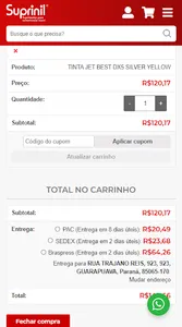 Suprinil Suprimentos para comu screenshot 3