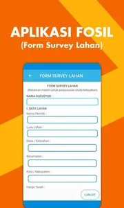 FOSIL - Form Survey Lahan screenshot 1