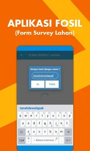 FOSIL - Form Survey Lahan screenshot 3