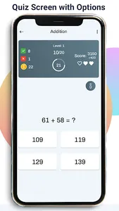 Maths Quiz screenshot 2
