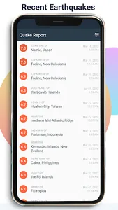 Live Earthquakes Info screenshot 0
