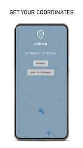 ImHere - Get your coordinates screenshot 0