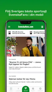 SvenskaFans screenshot 0