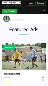 Svenska Sportförmedlingen screenshot 1