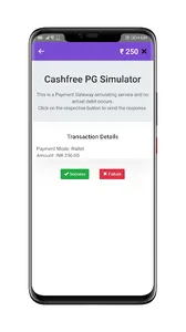 onCampus - Cashfree  Demo Paym screenshot 4