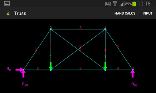 2D Truss - Hand Calcs screenshot 3