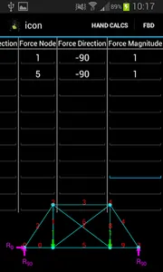 2D Truss - Hand Calcs screenshot 5