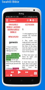 Swahili Bible screenshot 1