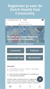 Dutch Health Hub Community screenshot 0