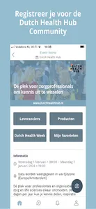 Dutch Health Hub Community screenshot 4