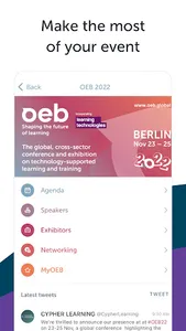 MyOEB Conference App 2022 screenshot 1