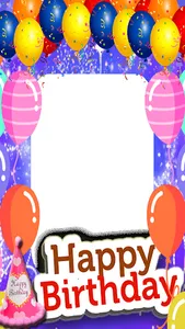 Happy Birthday Photo Frame screenshot 0