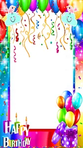 Happy Birthday Photo Frame screenshot 1
