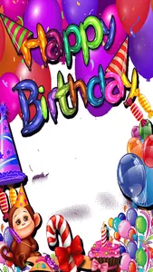Happy Birthday Photo Frame screenshot 2