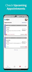 webEVV screenshot 2