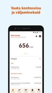 Swedbank Eestis screenshot 1