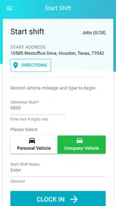 Sweep&Go Field Tech App screenshot 0
