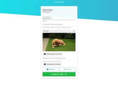 Sweep&Go Field Tech App screenshot 11