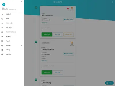 Sweep&Go Field Tech App screenshot 14