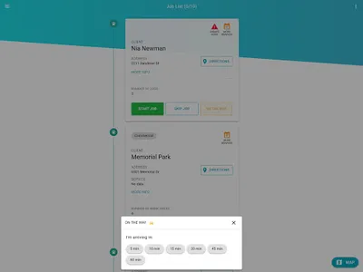 Sweep&Go Field Tech App screenshot 15