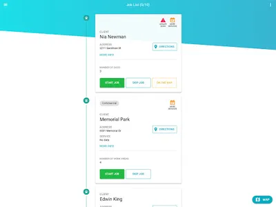Sweep&Go Field Tech App screenshot 9