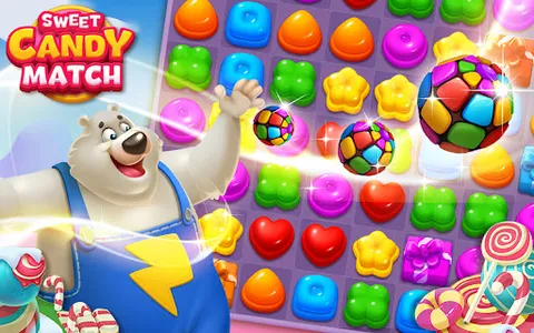 Sweet Candy Match: Puzzle Game screenshot 14