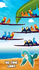 Sweet Birds Sort Color Puzzle screenshot 12