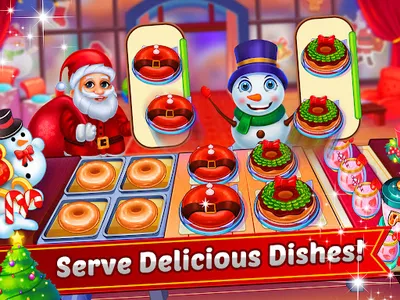 Christmas Diary - Cooking Game screenshot 0