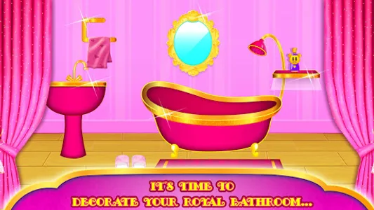 Princess Bathroom Decor : Clea screenshot 0