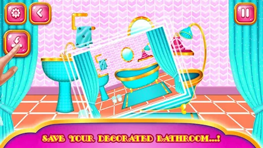 Princess Bathroom Decor : Clea screenshot 14