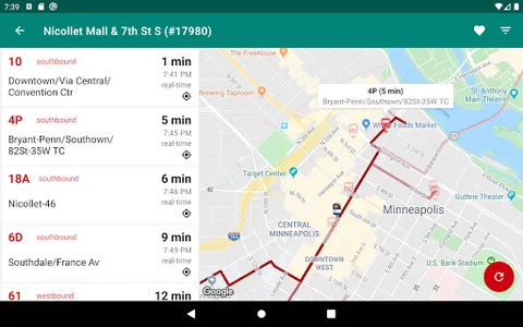 Bus When? (Twin Cities) screenshot 10