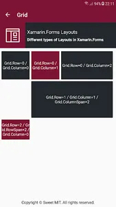 Xamarin.Forms Layouts screenshot 1