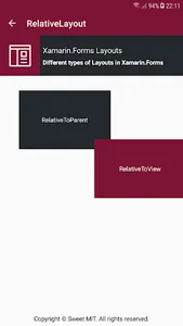 Xamarin.Forms Layouts screenshot 4